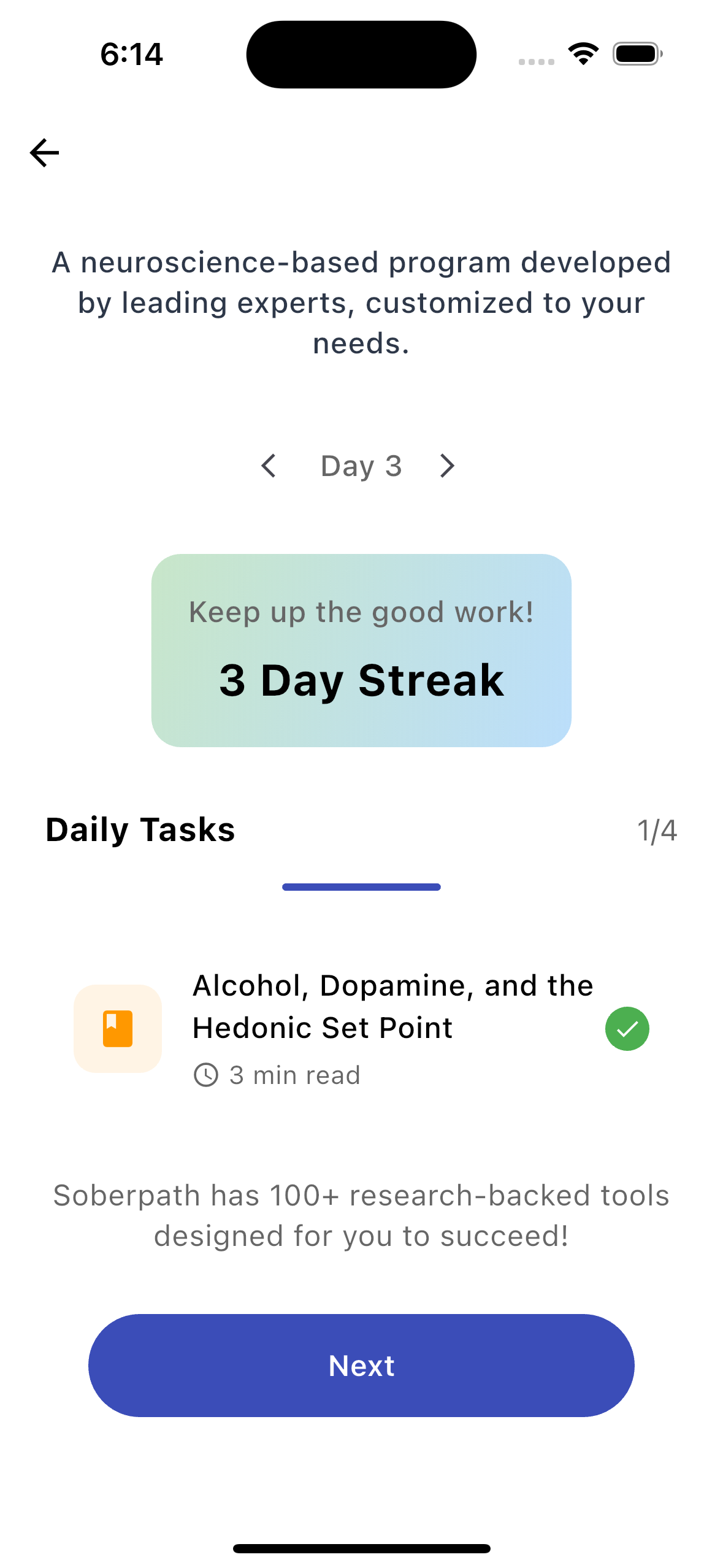 SoberPath App